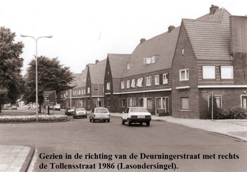 Lasondersingel 19-29 richting Deurningerstraat rechts Tollensstraat 1986.jpg