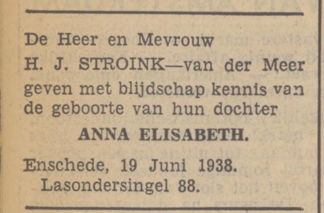 Lasondersingel 88 H.J.Stroink advertentie Tubantia 20-6-1938.jpg