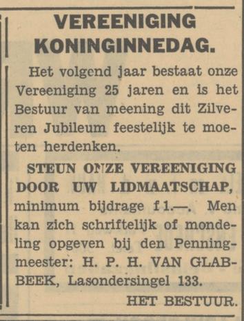 Lasondersingel 133 H.P.H. van Glabbeek advertentie Tubantia 2-10-1933.jpg