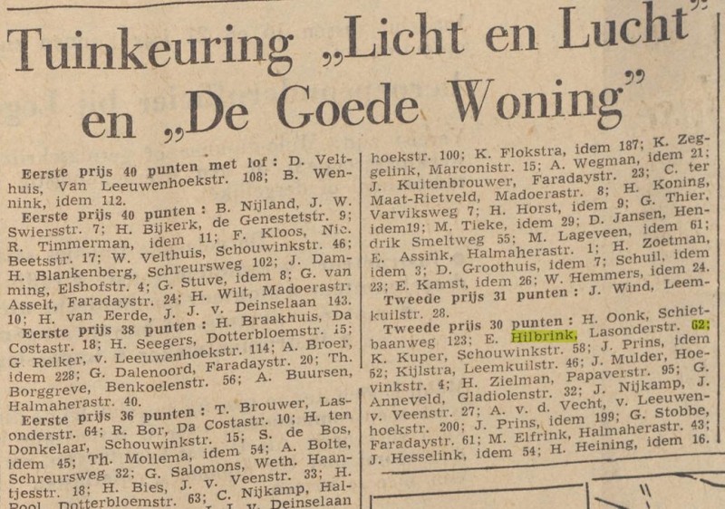 Lasonderstraat 62 E.Hilbrink krantenbericht Twentsche courant 10-9-1954.jpg