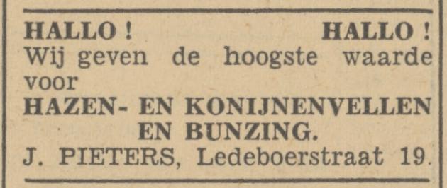 Ledeboerstraat 19 J.Pieters advertentie Tubantia 21-12-1940.jpg