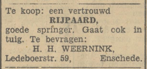 Ledeboerstraat 59 H.H.Weernink advertentie Tubantia 6-6-1934.jpg