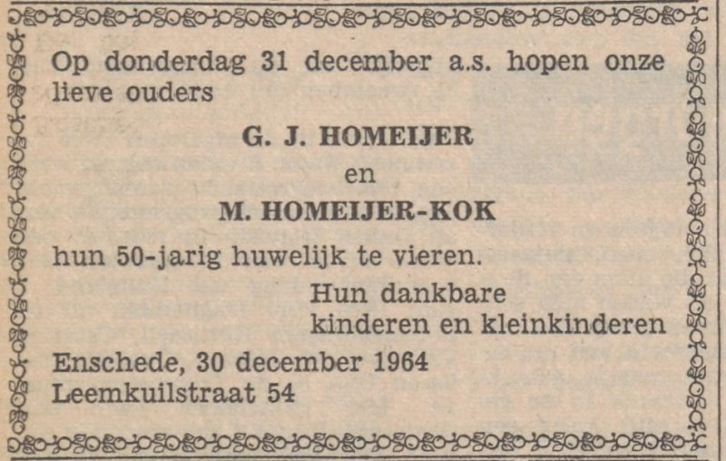 Leemkuilstraat 54 G.J.Homeijer advertentie Tubantia 31-12-1964.jpg