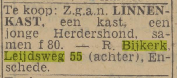 Leijdsweg 55 R.Bijkerk advertentie Twentsch nieuwsblad 27-3-1943.jpg