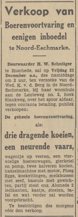 Lenteweg 2 Wed. K. van den Berg advertentie Tubantia 17-12-1938.jpg
