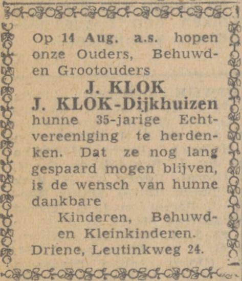 Leutinkweg 24 Driene J.Klok advertentie Twentsch nieuwsblad 12-8-1944.jpg