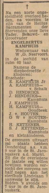 Lindelaan 7 E.Kamphuis overlijdensadvertentie Tubantia 6-7-1948.jpg