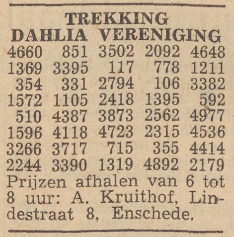 Lindestraat 8 A.Kruithof advertentie Twentsche courant 30-9-1954.jpg