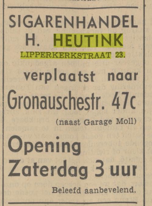 Lipperkerkstraat 23 sigarenhandel H.Heutink advertentie Tubantia 28-7-1939.jpg