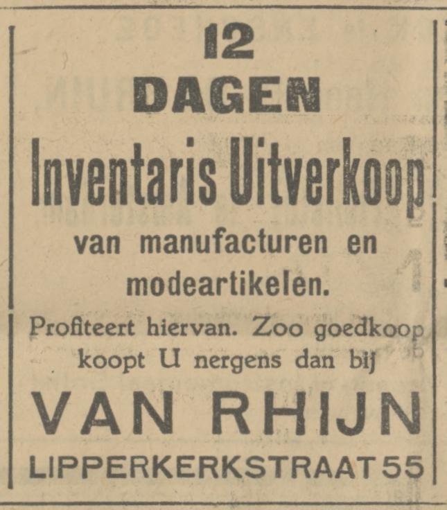 Lipperkerkstraat 55 Van Rhijn manufacturen advertentie Tubantia 20-1-1928.jpg