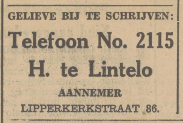 Lipperkerkstraat 86 H. te Lintelo aannemer advertentie Tubantia 10-11-1934.jpg