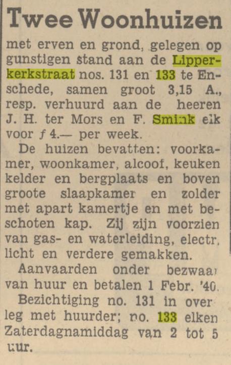 Lipperkerkstraat 133 F.Smink advertentie Tubantia 4-11-1939.jpg