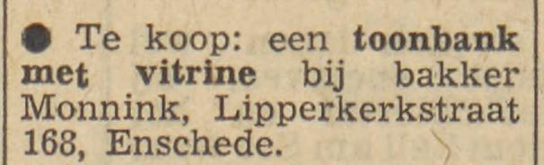 Lipperkerkstraat 168 bakker Monnink advertentie Tubantia 6-9-1956.jpg