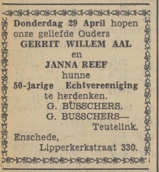 Lipperkerkstraat 330 G.W. Aal advertentie Tubantia 2-4-1932.jpg