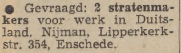Lipperkerkstraat 351 Nijman advertentie Tubantia 8-6-1953.jpg