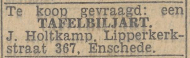 Lipperkerkstraat 367 J.Holtkamp advertentie Twentsch nieuwsblad 22-7-1944.jpg