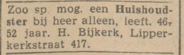 Lipperkerkstraat 417 H.Bijkerk advertentie Twentsch nieuwsblad 5-2-1945.jpg