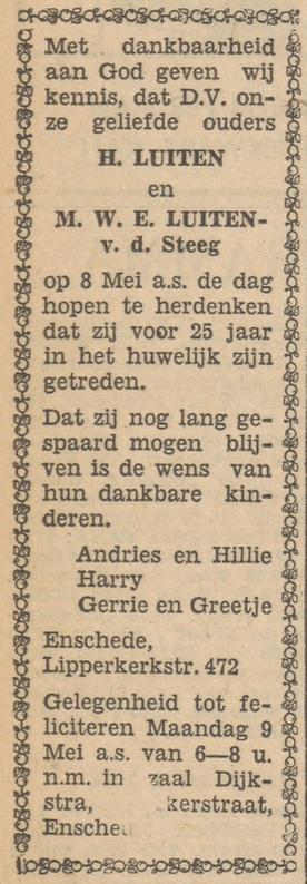 Lipperkerkstraat 472 H.Luiten advertentie Tubantia 7-5-1955.jpg