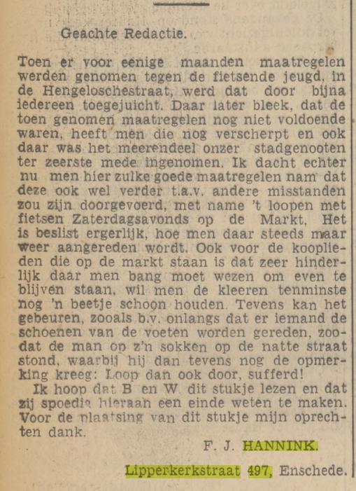 Lipperkerkstraat 497 F.J.Hannink krantenbericht 9-3-1939.jpg