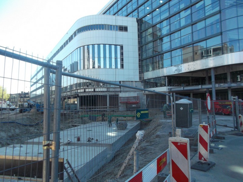 Beltstraat bouw tunnel ziekenhuis naar parkeergarage van Heekplein 16-4-2014.JPG