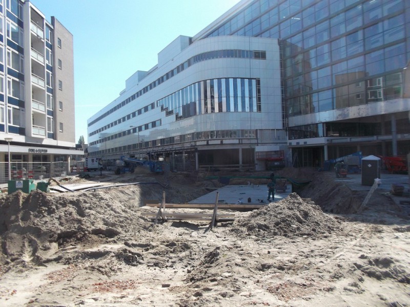 Beltstraat bouw tunnel ziekenhuis naar parkeergarage van Heekplein 16-4-2014 (2).JPG