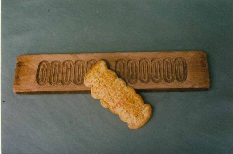 De rechthoekige krekkel of krakeling. Fotocollectie Nederlands Bakkerijmuseum..jpg