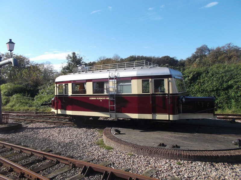 Boekelo Museumbuurtspoorweg Najaarsstoomdag 19-10-2014 railbus (3).JPG