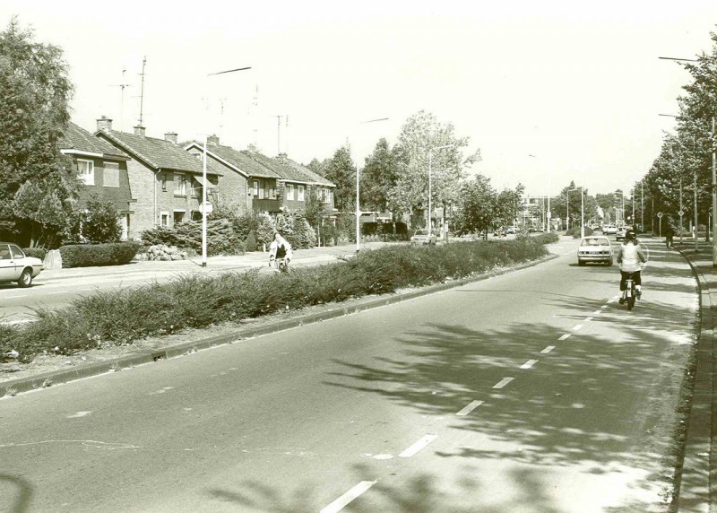 Burg. M. van Veenlaan sept. 1981 Gezien richting stad.jpg