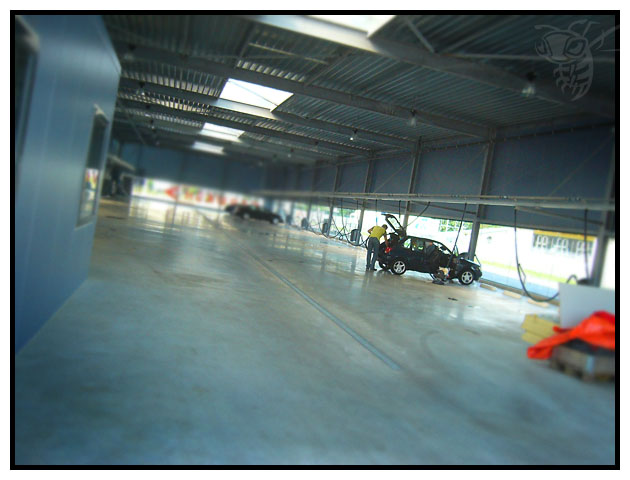 Carwash Zuiderval - Afspuitzone